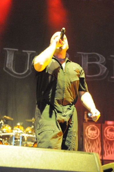 Disturbed at the Mayhem Festival Verizon Wireless Amphitheater