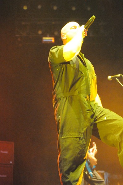 Disturbed at the Mayhem Festival Verizon Wireless Amphitheater