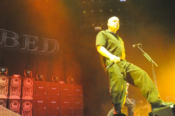 Disturbed at the Mayhem Festival Verizon Wireless Amphitheater