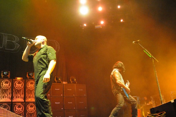 Disturbed at the Mayhem Festival Verizon Wireless Amphitheater