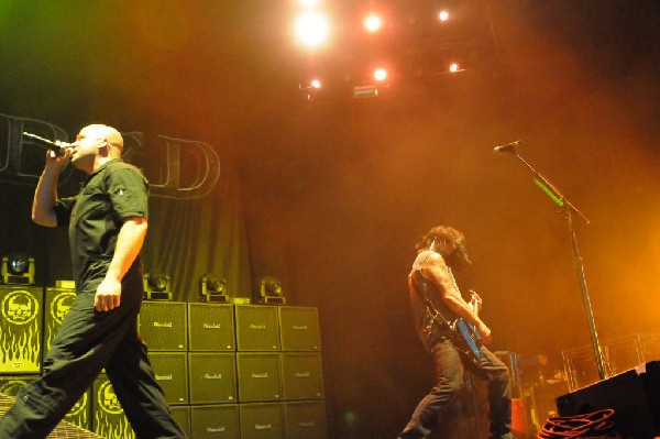 Disturbed at the Mayhem Festival Verizon Wireless Amphitheater