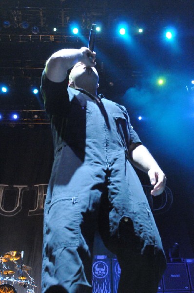 Disturbed at the Mayhem Festival Verizon Wireless Amphitheater