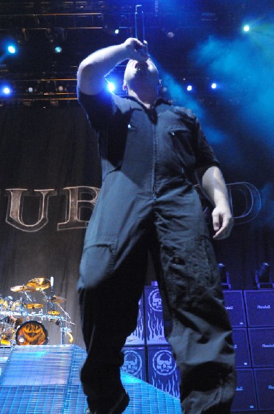 Disturbed at the Mayhem Festival Verizon Wireless Amphitheater