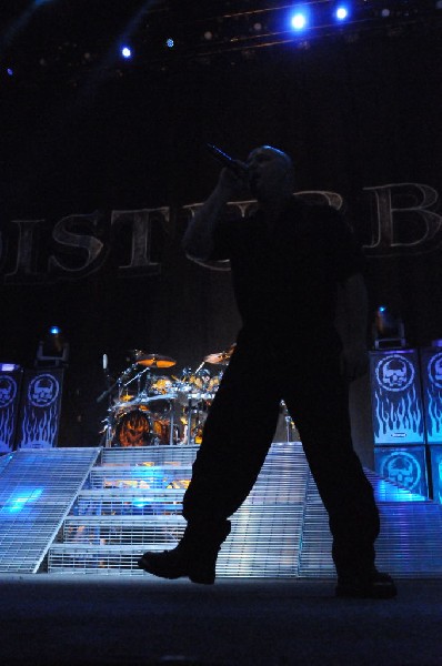 Disturbed at the Mayhem Festival Verizon Wireless Amphitheater