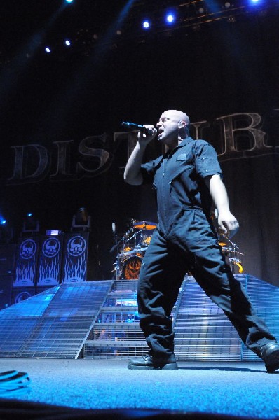 Disturbed at the Mayhem Festival Verizon Wireless Amphitheater