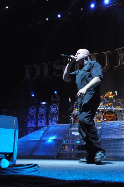Disturbed at the Mayhem Festival Verizon Wireless Amphitheater