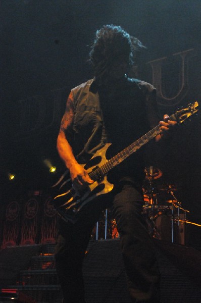 Disturbed at the Mayhem Festival Verizon Wireless Amphitheater