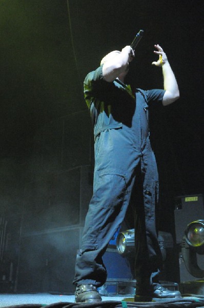 Disturbed at the Mayhem Festival Verizon Wireless Amphitheater