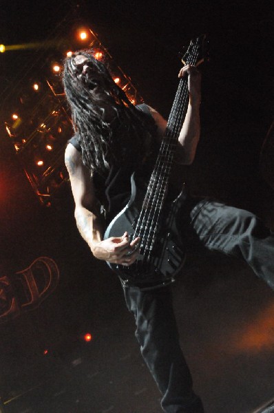 Disturbed at the Mayhem Festival Verizon Wireless Amphitheater