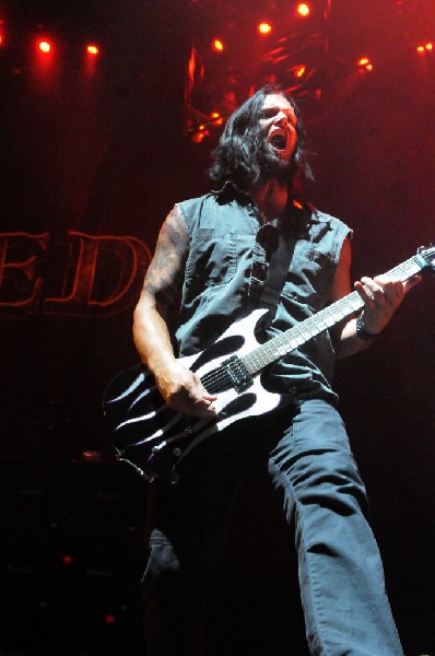 Disturbed at the Mayhem Festival Verizon Wireless Amphitheater