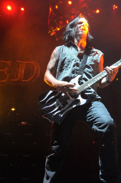 Disturbed at the Mayhem Festival Verizon Wireless Amphitheater