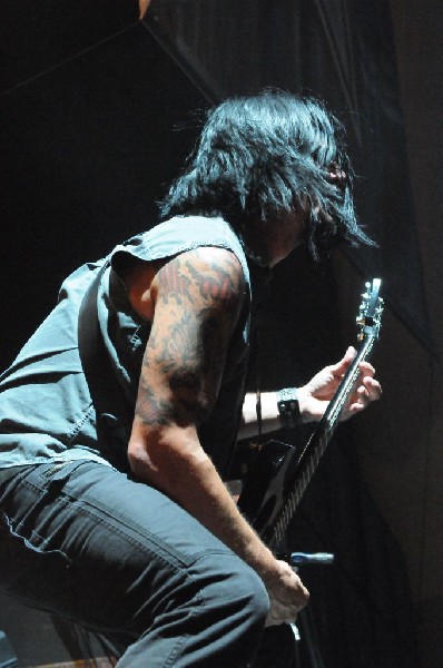 Disturbed at the Mayhem Festival Verizon Wireless Amphitheater