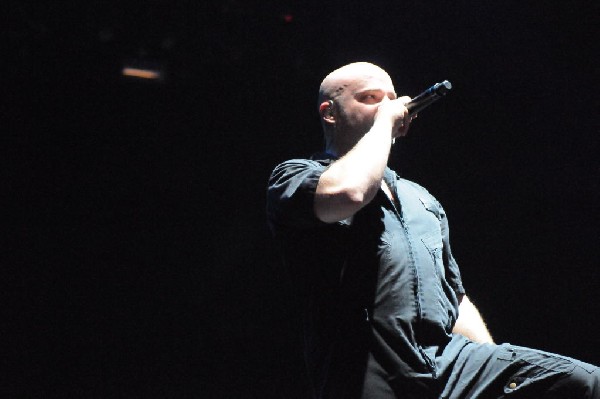 Disturbed at the Mayhem Festival Verizon Wireless Amphitheater