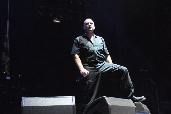 Disturbed at the Mayhem Festival Verizon Wireless Amphitheater