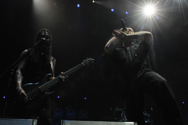 Disturbed at the Mayhem Festival Verizon Wireless Amphitheater