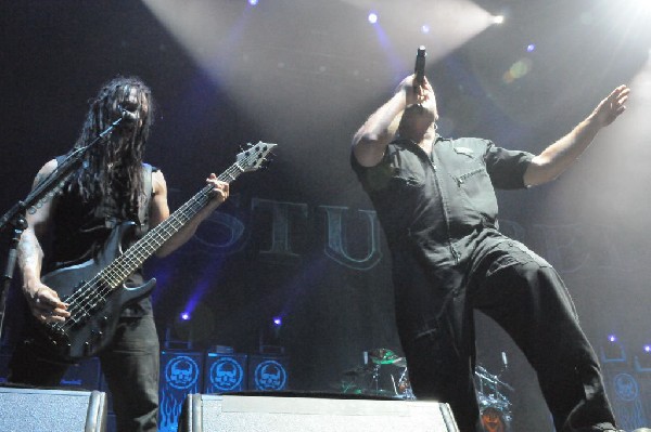 Disturbed at the Mayhem Festival Verizon Wireless Amphitheater