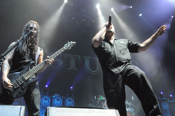 Disturbed at the Mayhem Festival Verizon Wireless Amphitheater