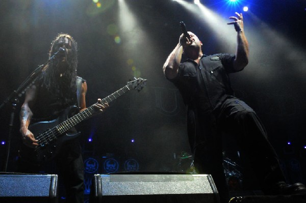 Disturbed at the Mayhem Festival Verizon Wireless Amphitheater