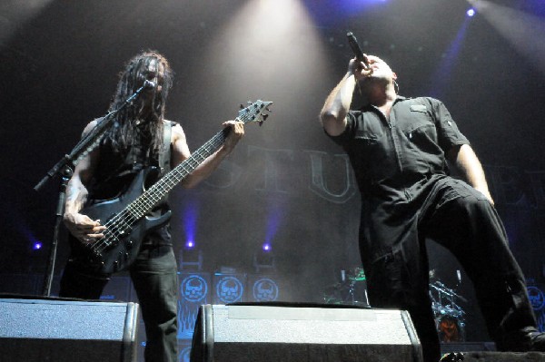 Disturbed at the Mayhem Festival Verizon Wireless Amphitheater