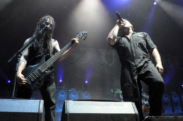 Disturbed at the Mayhem Festival Verizon Wireless Amphitheater