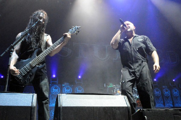 Disturbed at the Mayhem Festival Verizon Wireless Amphitheater