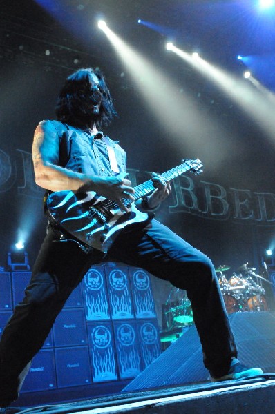 Disturbed at the Mayhem Festival Verizon Wireless Amphitheater