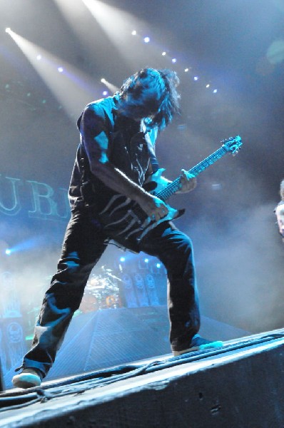 Disturbed at the Mayhem Festival Verizon Wireless Amphitheater