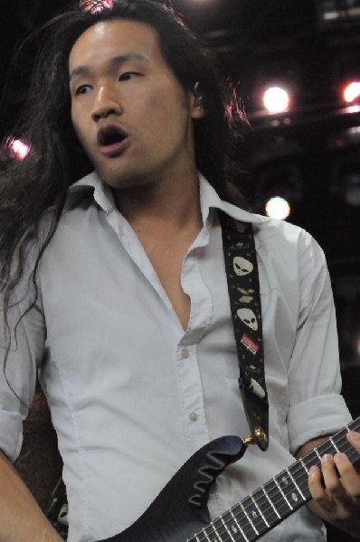 Dragonforce at the Mayhem Festival Verizon Wireless Amphitheater