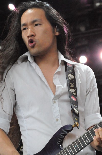 Dragonforce at the Mayhem Festival Verizon Wireless Amphitheater