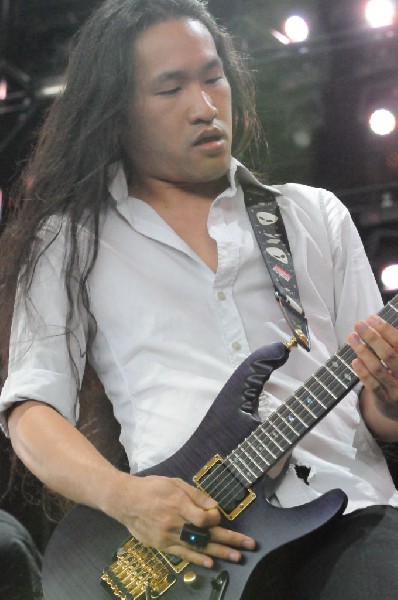 Dragonforce at the Mayhem Festival Verizon Wireless Amphitheater