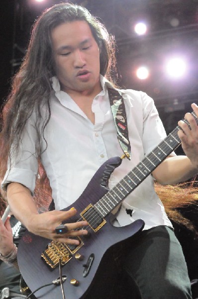 Dragonforce at the Mayhem Festival Verizon Wireless Amphitheater