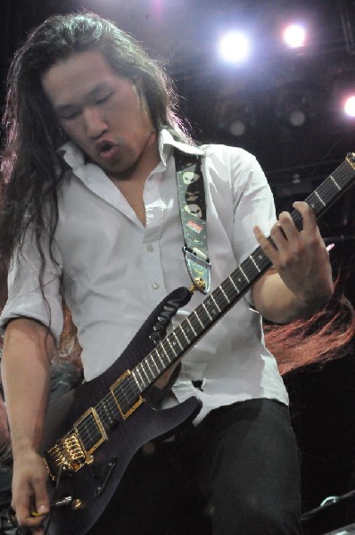 Dragonforce at the Mayhem Festival Verizon Wireless Amphitheater