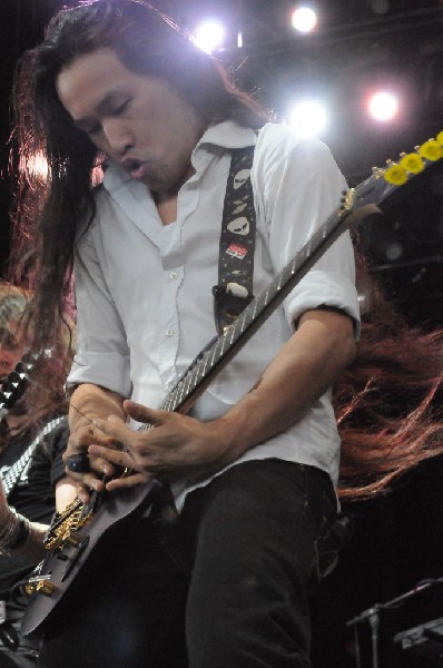 Dragonforce at the Mayhem Festival Verizon Wireless Amphitheater