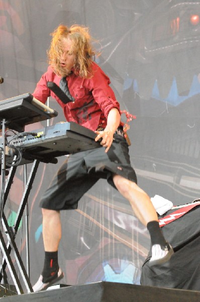 Dragonforce at the Mayhem Festival Verizon Wireless Amphitheater