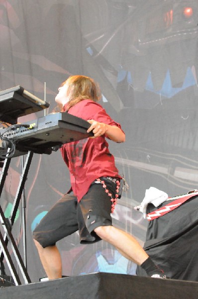 Dragonforce at the Mayhem Festival Verizon Wireless Amphitheater