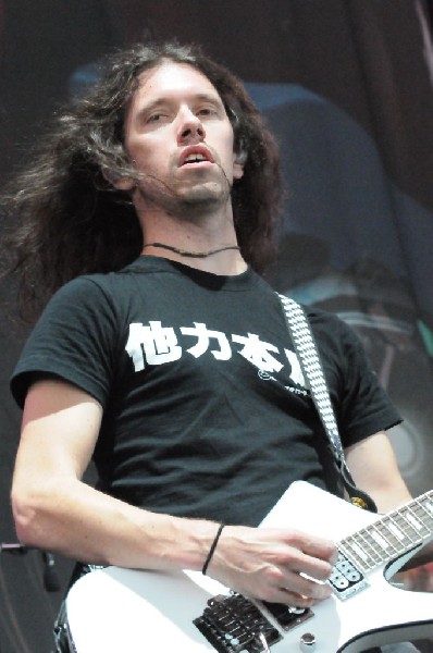 Dragonforce at the Mayhem Festival Verizon Wireless Amphitheater