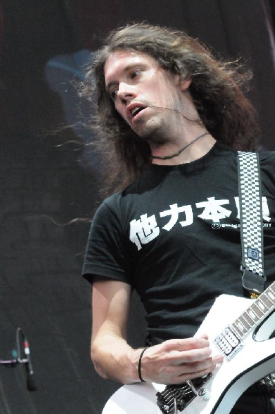 Dragonforce at the Mayhem Festival Verizon Wireless Amphitheater