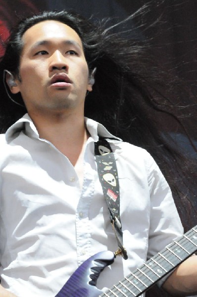 Dragonforce at the Mayhem Festival Verizon Wireless Amphitheater