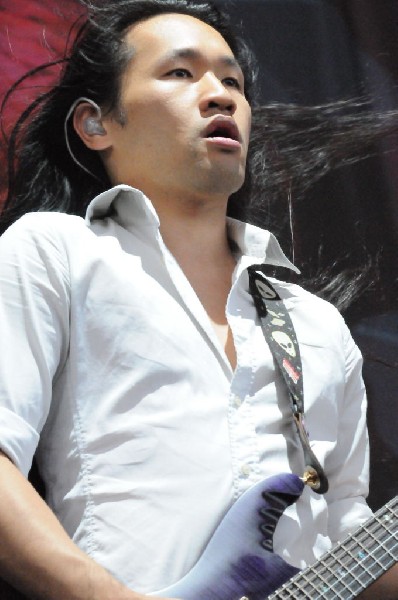 Dragonforce at the Mayhem Festival Verizon Wireless Amphitheater