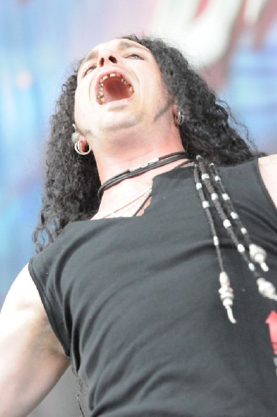 Dragonforce at the Mayhem Festival Verizon Wireless Amphitheater