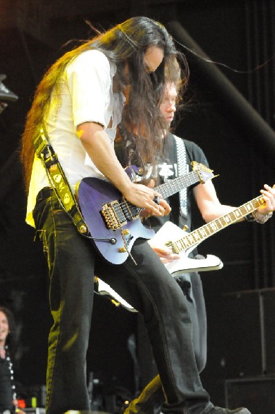 Dragonforce at the Mayhem Festival Verizon Wireless Amphitheater