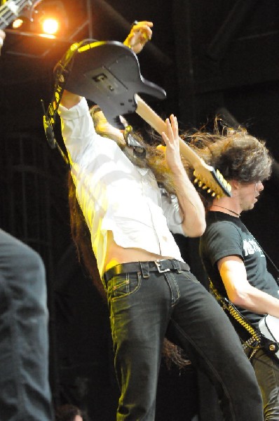 Dragonforce at the Mayhem Festival Verizon Wireless Amphitheater