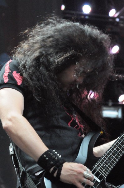 Dragonforce at the Mayhem Festival Verizon Wireless Amphitheater