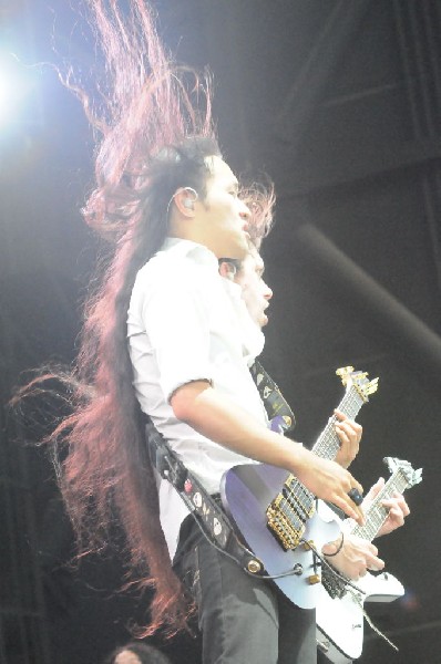 Dragonforce at the Mayhem Festival Verizon Wireless Amphitheater