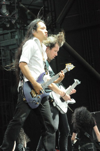 Dragonforce at the Mayhem Festival Verizon Wireless Amphitheater