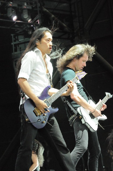 Dragonforce at the Mayhem Festival Verizon Wireless Amphitheater