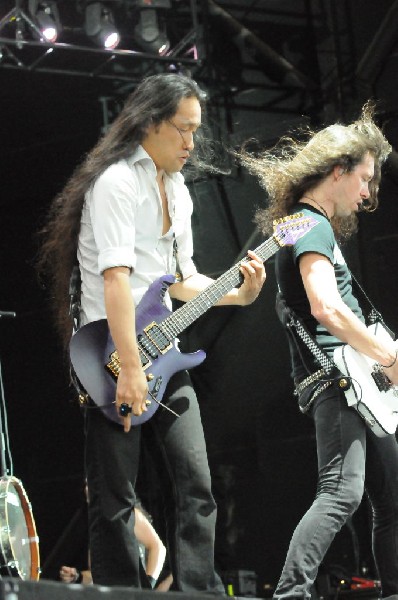 Dragonforce at the Mayhem Festival Verizon Wireless Amphitheater