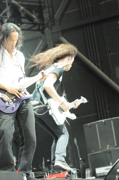 Dragonforce at the Mayhem Festival Verizon Wireless Amphitheater