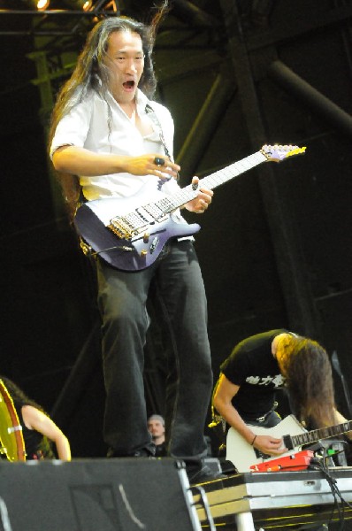 Dragonforce at the Mayhem Festival Verizon Wireless Amphitheater