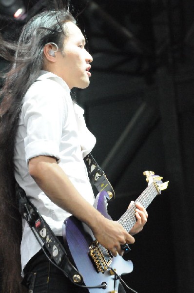 Dragonforce at the Mayhem Festival Verizon Wireless Amphitheater